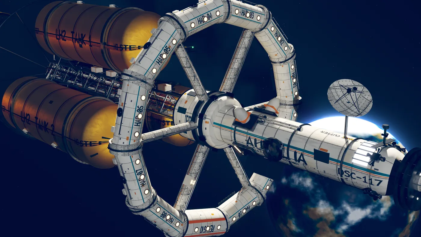 Render of DSC-117 Aurelia