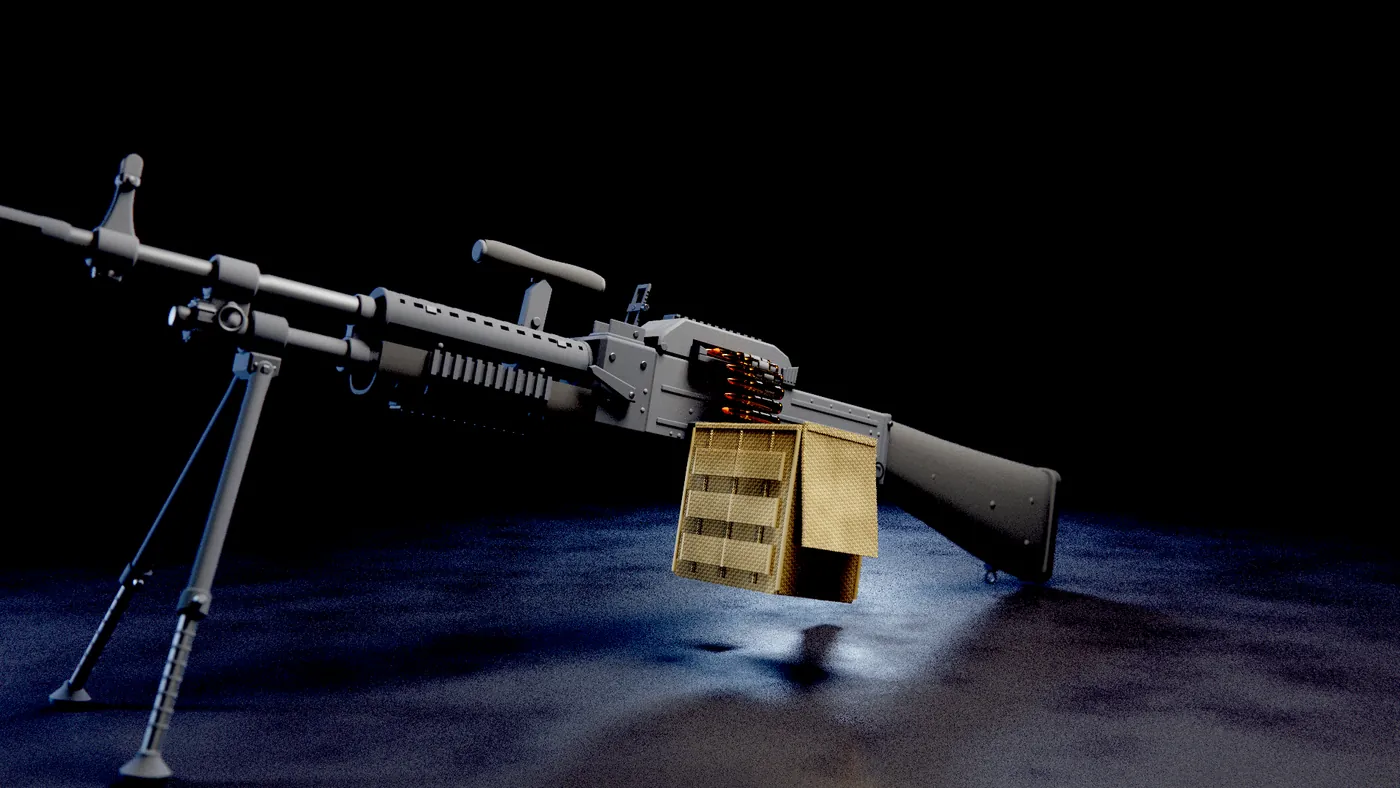 Render of M240B